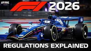 F1 2026 Regulations Explained in 5 MINS!! // New PU'S / New Aerodynamic Changes & More!!