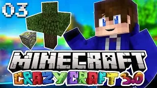 Minecraft CRAZY CRAFT 3.0 SMP - DUPLICATOR TREE!! - Ep.3.