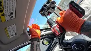 2023 Hyundai Tucson Wet Glue Removal