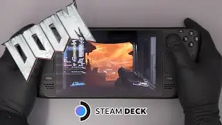 DOOM (2016) | Steam Deck Gameplay | Steam OS