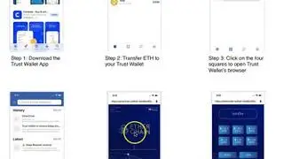 Ether Chain setup in Trust Wallet