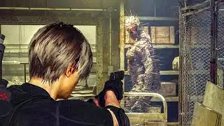 Resident Evil 4 Remake - Iron Maiden Fight Gameplay