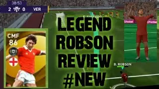 93 rated legend Robson review pes | best hole player in the game | Robson review and stats pes 2021