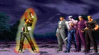 [KOF Mugen] Kyo Impact vs Ryuji Yamazaki Team