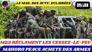 09/01: UVIRA : LE M23 EN DIFFICULT&Eacute; R&Eacute;CLAME LA PAIX / USA-MAHORO PEACE FINANCE LES ARMES