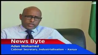 Adan Mohamed on Industrialisation in Kenya