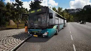 Poah, wennen zo'n lange bus - Bus Simulator 2018