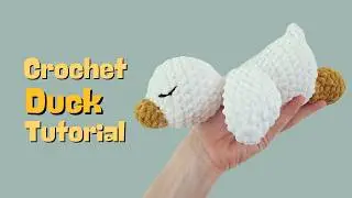 The CUTEST Plushie Duck You’ll Ever Crochet – Beginner-Friendly