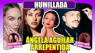 ANGELA AGUILAR Y CHRISTIAN NODAL ARRUINADOS, EL CALVARIO DEL MATRIMONIO, REENCUENTRO CAZZU BELINDA,
