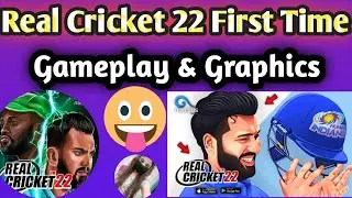 Real Cricket 22 Game Play & Review  Real Cricket 22 Graphics || Best Game Android Mobile