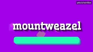 КАК СКАЗАТЬ МОУНТВИЗЕЛЬ?  #mountweazel (HOW TO SAY MOUNTWEAZEL? #mountweazel)