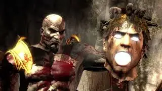 Kratos Kills Helios | God of War III HD