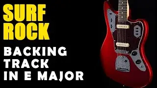 Groovy Surf Rock Backing Track in E - Easy Jam Tracks