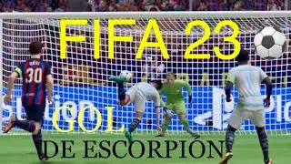 FIFA 23 Gol De ( Escorpi&oacute;n Alacr&aacute;n) Pulisic Chelsea Vs Barcelona Champions League PS4
