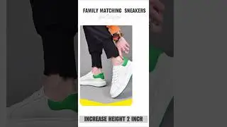 Fashion family matching sneakers for couples increase height 2 inch invisibly! #couplesstyles
