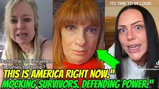 White America Reacts to Trump And Lake Michigan &mdash; Then a MAGA Woman Mocks Epstein Survivors