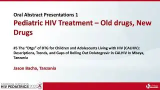 The &ldquo;Dtgs&rdquo; of DTG for Children and Adolescents Living with HIV (CALHIV): ... | Jason Bacha