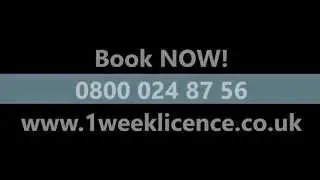 Intensive driving crash courses - 1 week driving courses