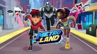 Metro Land 🏃&zwj;♂️ Fast & Satisfying Endless Run Gameplay