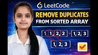 Leetcode Que - 26 Remove Duplicates from Sorted Array