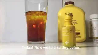 How Forever Aloe Vera Gel Works  Simple Demo