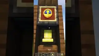 Working Clock in Minecraft! #shorts