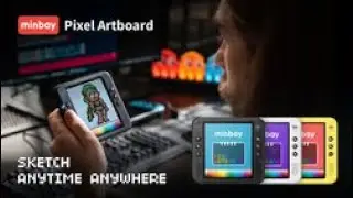 Minbay Pixel Artboard EDC Art Kit For Painting Enthusiasts - Cheap Home Depot Art/Painting Hacks!
