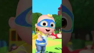 Superhero JJ and his MAGIC Ladybug Light! CoComelon Lane #shorts #netflix #nurseryrhymes