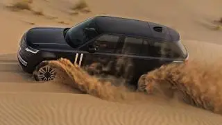 NEW Range Rover ELECTRIC (2025) Testing in the Desert
