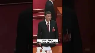 Crazy Laws That Exist Only In China 😱 #shorts #china #law