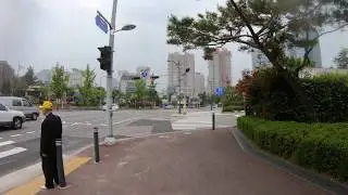 【4k】Itaewon-Ro Walking from Noksapyeong Station to Samgakji Station, Seoul Korea 이태원로 녹사평역에서 삼각지역 걷기