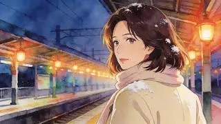 🚆 A Quiet Goodbye in the Snow | Soft Memories ASMR ❄️ (Ghibli-inspired nostalgic animation)