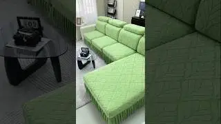 Leaf Design Sofa Cover Trend