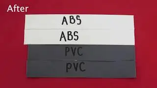 National Edging Oven Test: ABS vs PVC
