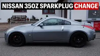NISSAN 350Z SPARKPLUG CHANGE | STEP BY STEP