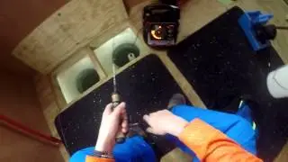 Crazy Tip-Up Action and Underwater Perch