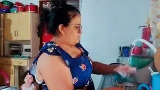 Lavando louça 😄