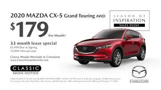 Лизинг Mazda CX-5 Grand Touring AWD 2020 года за 179 долларов в месяц