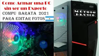 Armado de PC Econ&oacute;mica para Edici&oacute;n de Fotograf&iacute;a 2021 Argentina