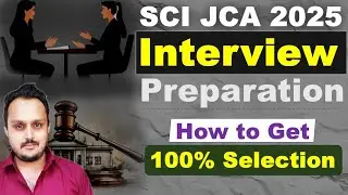 supreme court jca Interview update & Preparation Guide ! sci jca descriptive result date 2025 🚨 |