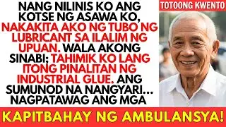 Pinalitan ng pandikit ang pampadulas  Napakahigpit ng pagkakatali ng magkasintahan kaya kinailangan