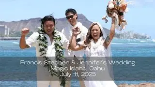 Francis Stephen & Jennifer’s Wedding Ceremony              July 11, 2025 (Full Video)
