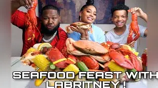 LOBSTER+KING CRAB + LOVE AND HIPHOP HOLLYWOOD LABRITNEY AND RUZTY RUSS