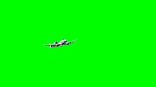 Jet effect green screen