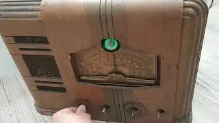 silvertone 4763 vacuum tube radio restoration