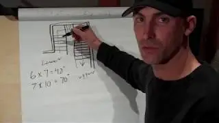 How to calculate, layout and build stairs- Part 1 of 3