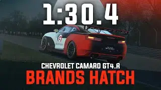 Brands Hatch 1:30.4 - Chevrolet Camaro GT4.R - GO Setups | ACC 1.10.3