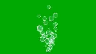 green screen bubble effect