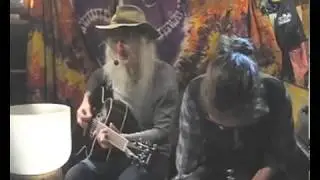 Quartz Singing Bowl/Acoustic Guitar -Theres a Vision from Temple Rock