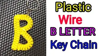 B Letter Key Chain Weaving Tutorial For Beginners